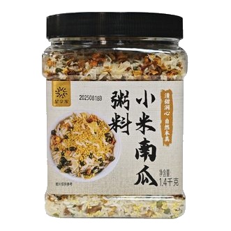 小米南瓜粥料
